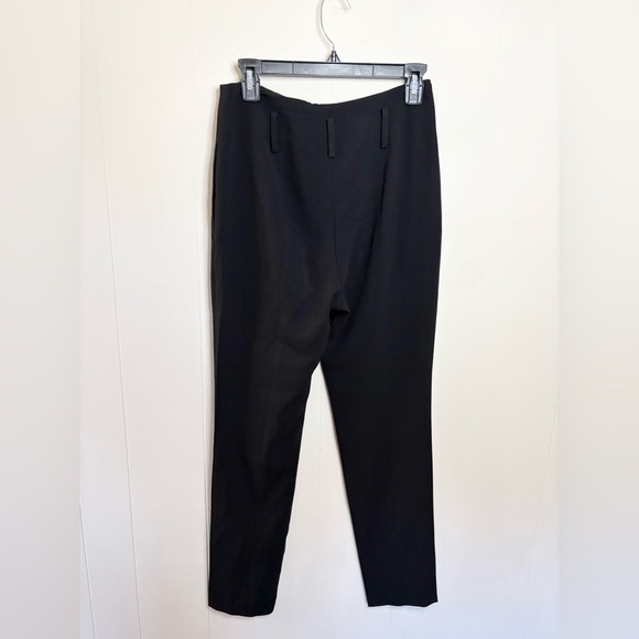 Theory black high rise tapered trouser pants size 4 - Picture 3 of 5